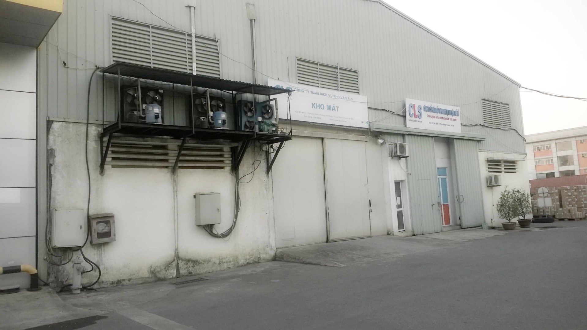 Hệ thống kho bãi của Indochina được đặt gần các khu công nghiệp