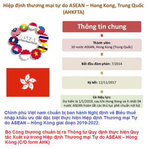 Chi tiết kê khai C/O form AHK mới nhất với Indochinapost